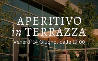 Aperitivo in terrazza Cantina Isera – venerdì 14 giugno ore 19:00