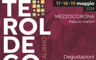 Mostra del Teroldego 17-19 maggio – Mezzacorona – Palazzo Martini